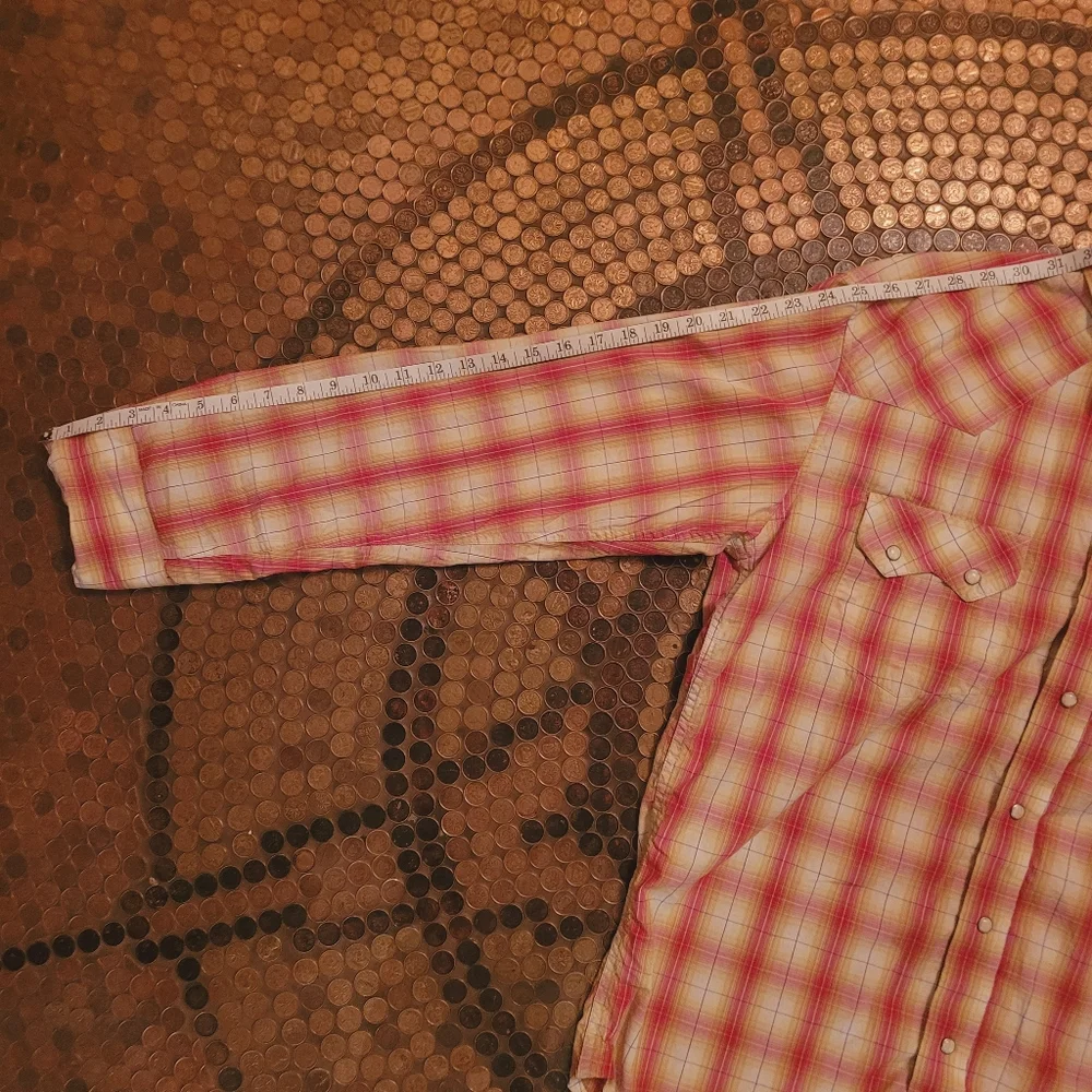 Large Cow boy button up shirt. - Picture 4 of 7